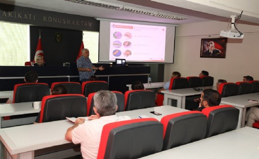 Menderes Belediyesi'nde şüpheli paket eğitimi