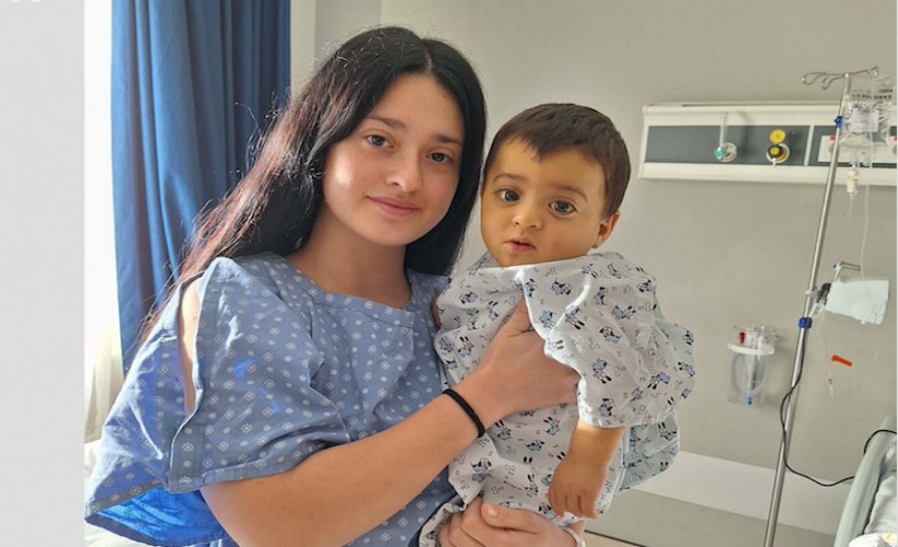 1 yaşındaki yeğeni Eren'e karaciğeriyle adı gibi 'hayat' verdi