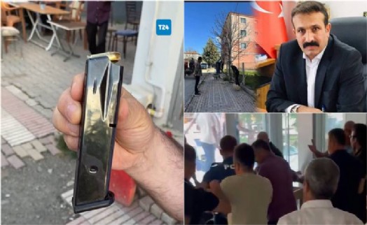 AK Partili belediye başkanı karakolda MHP'lilere silah çekti
