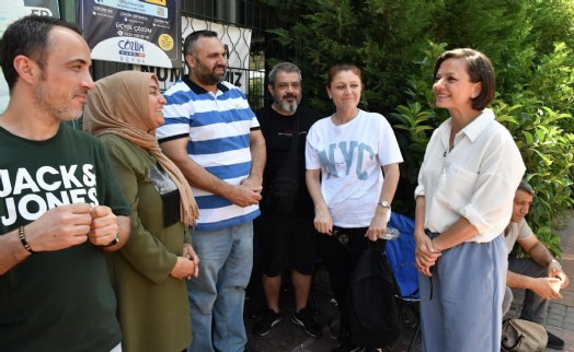 Başkan Kınay LGS'de öğrencileri ve ailelerini yalnız bırakmadı