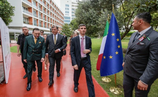 Başkan Tugay İtalya'nın Cumhuriyet Bayramı kutlamalarına katıldı