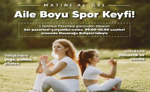 Buca'da aile boyu spor keyfi başlıyor
