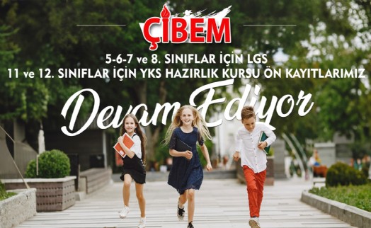 Çiğli Belediyesi'nin LGS ve YKS kurs kayıtları devam ediyor