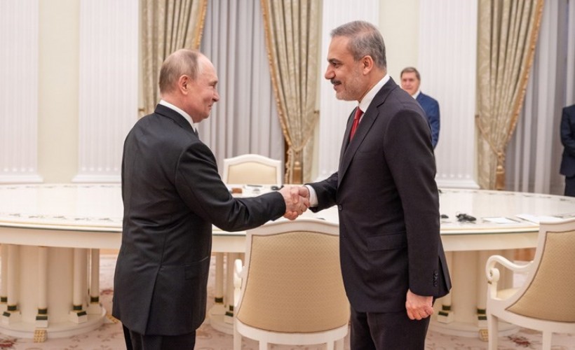 Dışişleri Bakanı Fidan, Putin ile görüştü