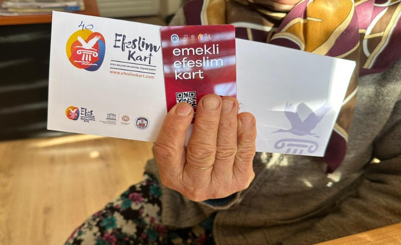 Efes Selçuk Belediyesi'nden örnek proje: Emekli Efeslim Kart