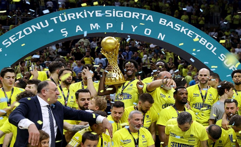 Fenerbahçe Beko tarihinde 11. kez şampiyon
