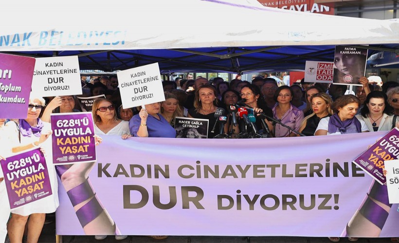 İzmir kadın cinayetlerine karşı isyanda: Kadın başkanlar artık sokakta!