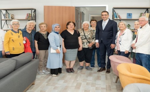 Onur Yiğit Olgun Gençlik Merkezi'ni ziyaret etti: Çınarlarımız değerlerimiz