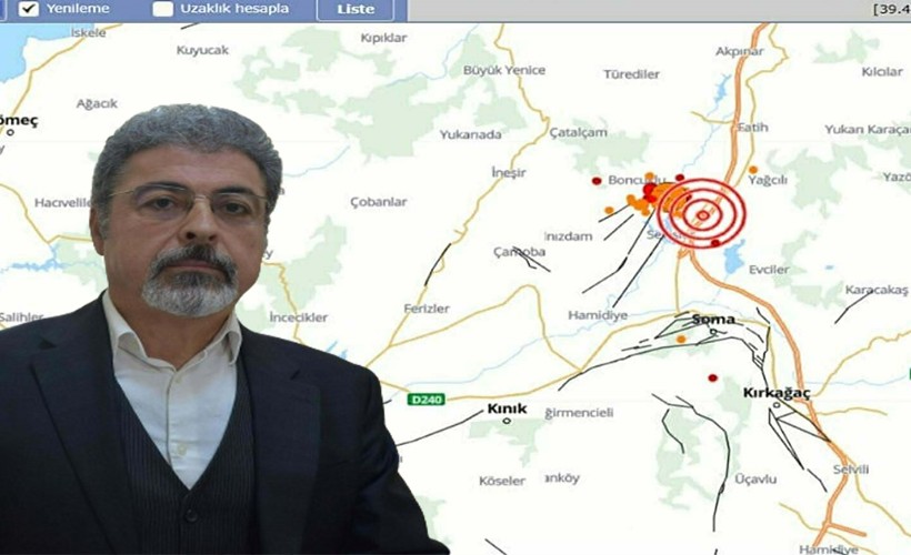 Prof. Dr. Sözbilir'den Manisa'daki 4.8'lik deprem açıklaması: İki fay incelenmeli