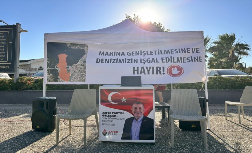 Zafer Partisi Seferihisar'dan Teos Marina'nın kapasite artışına tepki