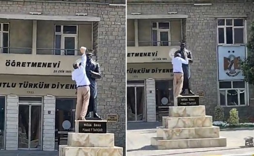 Atatürk'e saldırının adresi bu sefer Elazığ: Zanlı gözaltında