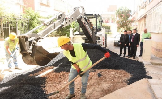 Balçova'da asfalt seferberliği