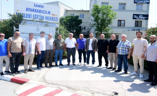 Başkan Eşki'den Ayakkabıcılar Sitesi'ne ziyaret