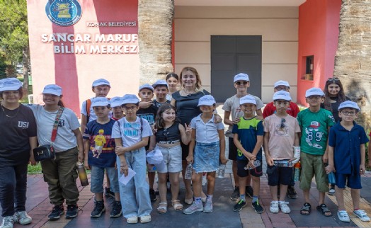 Başkan Mutlu, Bilim Merkezi'nde çocuklarla buluştu