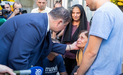 Başkan Tugay, Öktemay'ı son yolculuğuna uğurladı