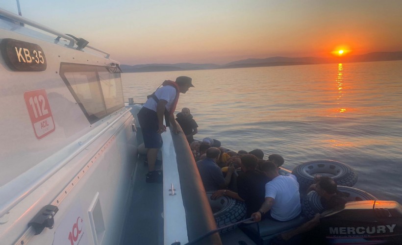 Bodrum'da 75 kaçak göçmen ile 3 organizatör şüphelisi yakalandı