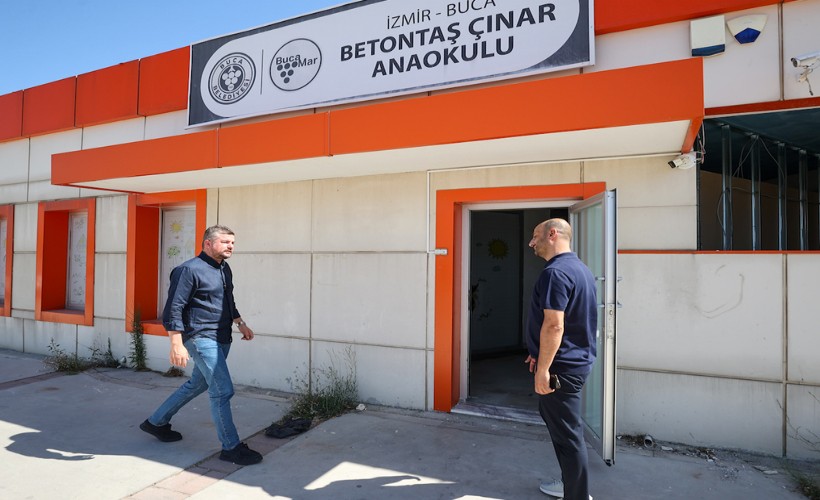 Buca Belediyesi Çınar Anaokulları yeni döneme özenle hazırlanıyor