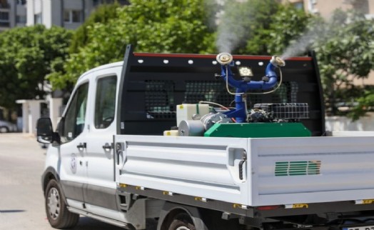 Buca'da açık hava ilaçlaması: İlçenin dört bir yanında çalışma başlatıldı