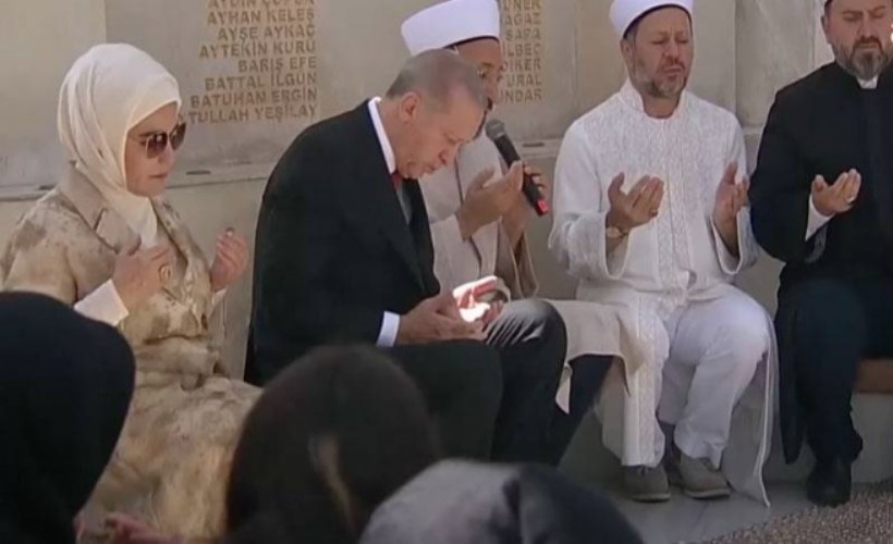 Erdoğan: 15 Temmuz’a 'tiyatro' diyenleri kıyamete kadar affetmeyeceğiz