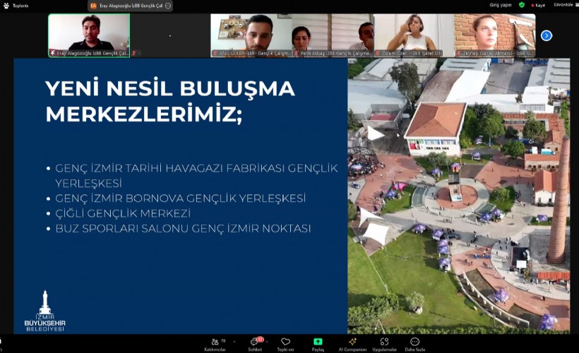 İzmir'de genç perspektifiyle e-çalıştay düzenlendi