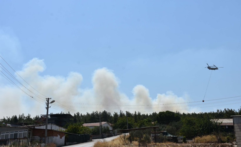 İzmir'deki orman yangını 6 saat sonra kontrol altına alındı