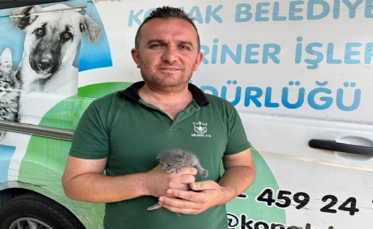 Konak'ta çöpten ‘Umut' doğdu