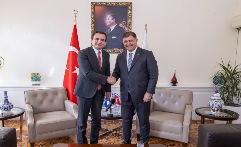 Kosova Başbakanı Kurti, Başkan Tugay’ı ziyaret etti