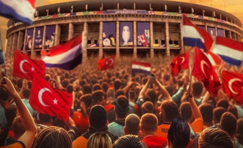 Maç öncesi Hollanda ve Türkiye’den dostluk mesajı
