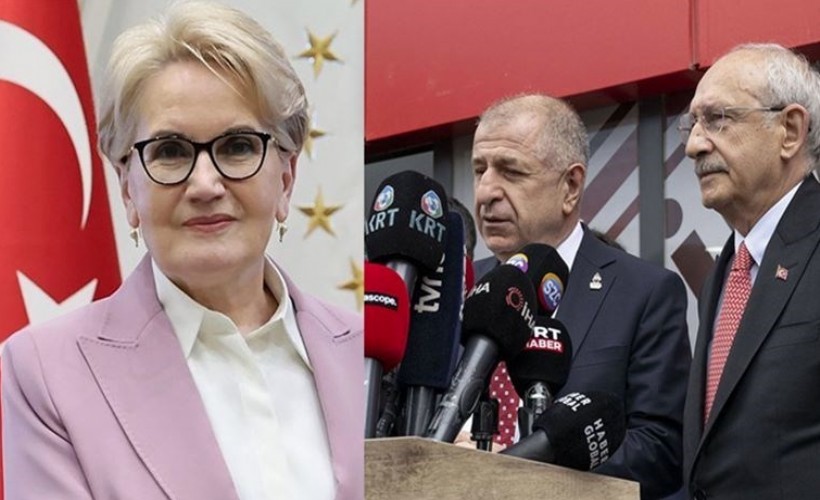 Akşener yargı yoluna gidiyor: Kılıçdaroğlu ile Özdağ'a dava açıyor