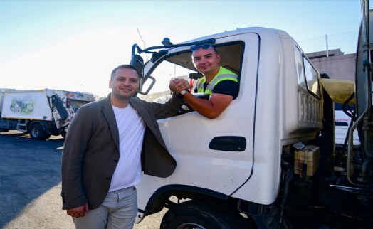 Başkan Eşki'den çalışanlarla birlikte erken mesai