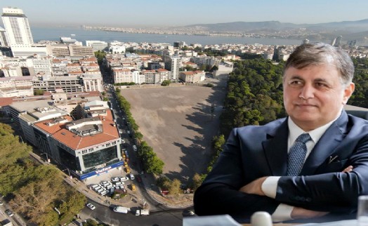 Belediye binasının yapımına karşılık Basmane Çukuru'ndan şartlı feragat