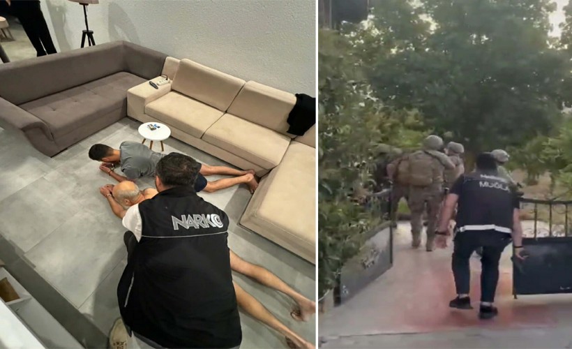 Bodrum'da özel harekat destekli narkotik operasyonu; 7 gözaltı