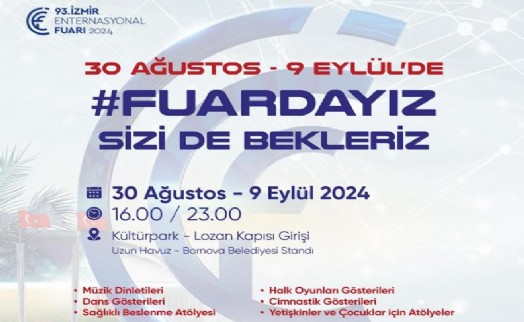 Bornova Fuar'a hazır