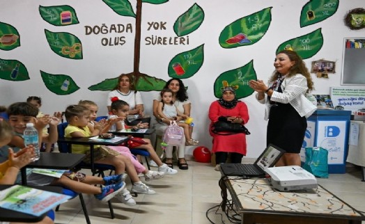 Bornova'da çocuklara çevreci eğitim