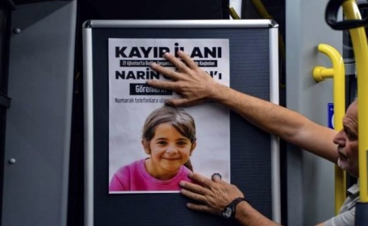 Diyarbakır'da kaybolan 8 yaşındaki Narin'den hala haber yok