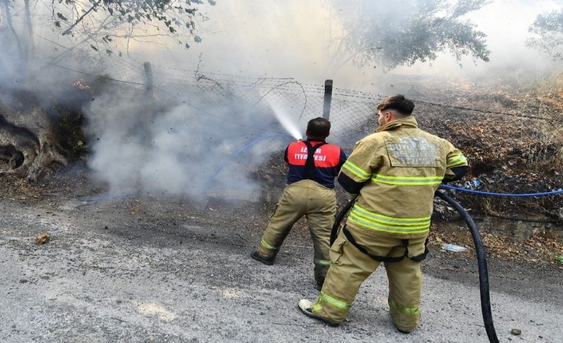 İzmir İtfaiyesi 4 günde 249 yangına müdahale etti