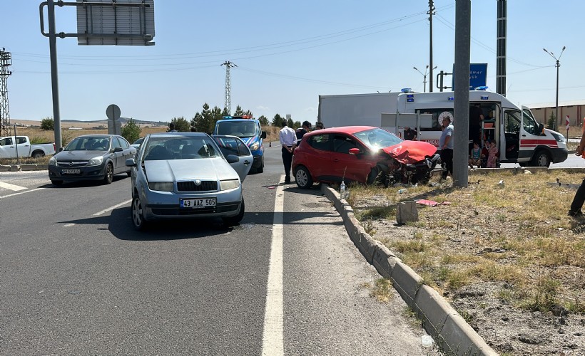 Kütahya’da kaza; 6 yaralı