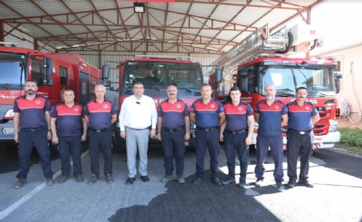 Başkan Yetişkin'den İtfaiye Haftası'nda anlamlı ziyaret