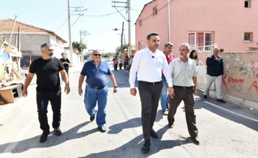 Başkan Yıldız Kaklıç'ta yol sözünü tuttu