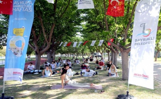 Bayraklı'da Avrupa Hareketlilik Haftası kutlandı