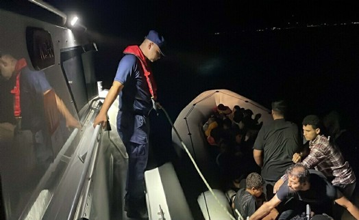 Bodrum'da 34 kaçak göçmen yakalandı