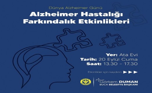Buca Belediyesi Alzheimer'a karşı farkındalık yaratacak
