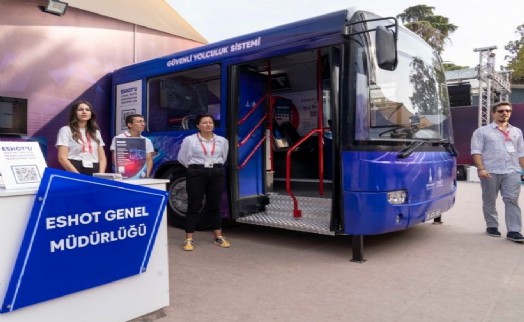 ESHOT 93. İEF'de Güvenli Yolculuk Sistemi'ni tanıtıyor