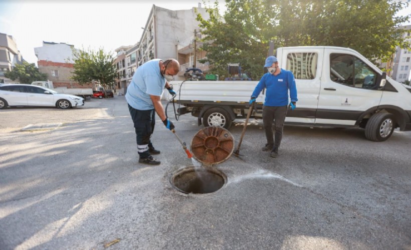 Karşıyaka’da haşerelere karşı tam saha mücadele