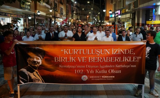Kemalpaşa'da kurtuluşun 102. yılı kutlandı
