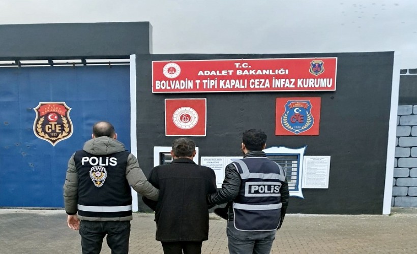 Afyonkarahisar'da 27 yıl hapis cezasıyla aranan şüpheli yakalandı