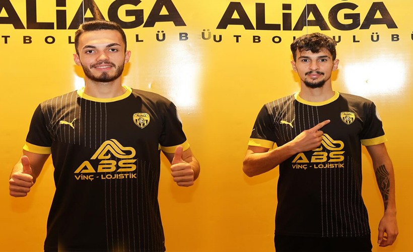 Aliağa FK'da 2 içeri 1 dışarı