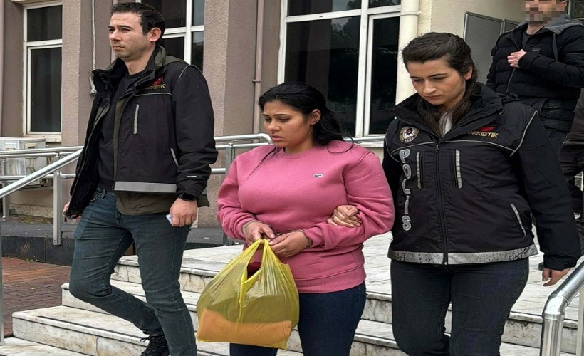 Aydın'da uyuşturucuyla yakalanan 2 şüpheliden 1'i tutuklandı