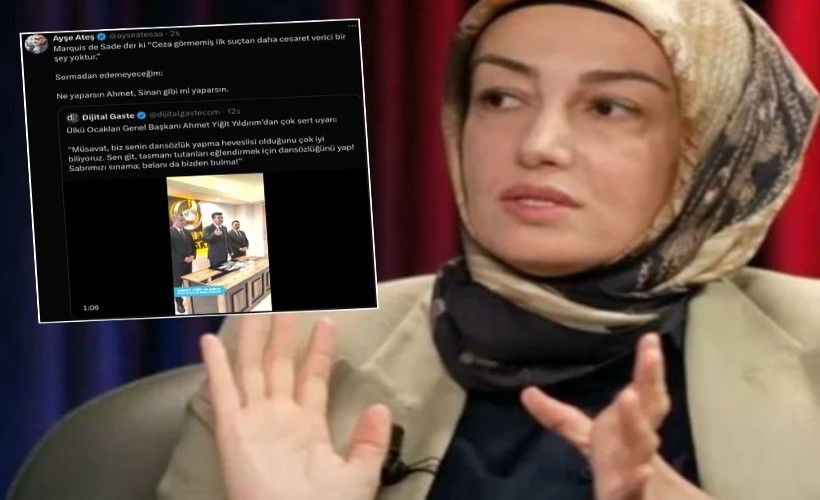 Ayşe Ateş'ten Dervişoğlu'nu tehdit edenlere: Sinan gibi mi yaparsınız?