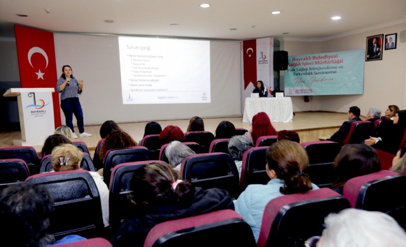 Bayraklı’da farkındalık semineri